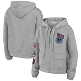 Boston Red Sox WEAR by Erin Andrews Women's Full-Zip Hoodie - MLB