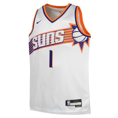 Devin Booker Phoenix Suns Youth Swingman Jersey Association Edition White - NBA