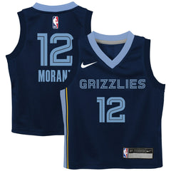 Ja Morant Memphis Grizzlies Preschool Swingman Player Jersey Icon Edition Navy - NBA