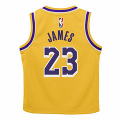 LeBron James Los Angeles Lakers Preschool Dri-FIT Swingman Player Jersey Icon Edition Gold - NBA