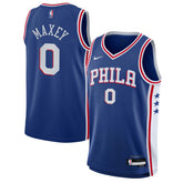 Tyrese Maxey Philadelphia 76ers Youth Swingman Jersey Icon Edition Royal - NBA