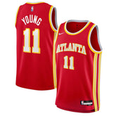 Trae Young Atlanta Hawks Youth Swingman Jersey Icon Edition Red - NBA