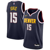 Nikola Jokic Denver Nuggets Youth Swingman Jersey Icon Editi- Navy - NBA