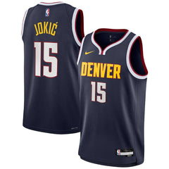 Nikola Jokic Denver Nuggets Youth Swingman Jersey Icon Editi- Navy - NBA