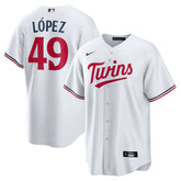 Pablo López Minnesota Twins Nike Home Replica Player Jersey - MLB