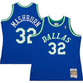 Jamal Mashburn Dallas Mavericks 1993/94 Hardwood Classics Swingman Jersey Blue - NBA