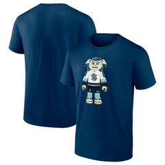 Seattle Kraken Mascot Buoy T-Shirt - Deep Sea Blue - NHL