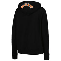 Cincinnati Bengals Pro Standard Women's Animal Print Fleece Pullover Hoodie Black | NFL