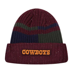 Dallas Cowboys Pro Standard Speckled Cuffed Knit Hat Burgundy | NFL