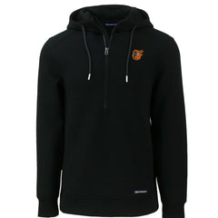 Baltimore Orioles Cutter & Buck Roam Eco Half-Zip Recycled Pullover Hoodie - MLB