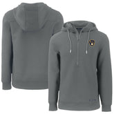 Milwaukee Brewers Cutter & Buck Roam Eco Half-Zip Recycled Pullover Hoodie - MLB