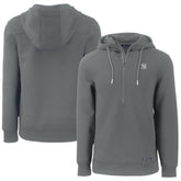 New York Yankees Cutter & Buck Roam Eco Half-Zip Recycled Pullover Hoodie - MLB