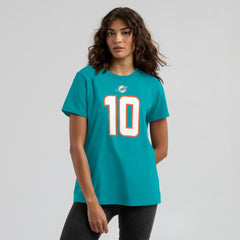 Tyreek Hill Miami Dolphins Women's Player Name & Number T-Shirt Aqua | Nike for Sale