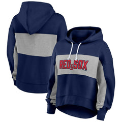Boston Red Sox Profile Women's Plus Size Pullover Hoodie - MLB