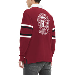 Arizona Cardinals Tommy Hilfiger Cory Varsity Rugby Long Sleeve T-Shirt Cardinal | NFL