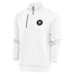 Houston Astros Antigua Metallic Generation Quarter-Zip Pullover Top - MLB