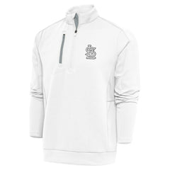 St. Louis Cardinals Antigua Metallic Generation Quarter-Zip Pullover Top - MLB