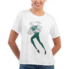 New York Jets G-III 4Her by Carl Banks Women's Play The Ball T-Shirt White | NFL