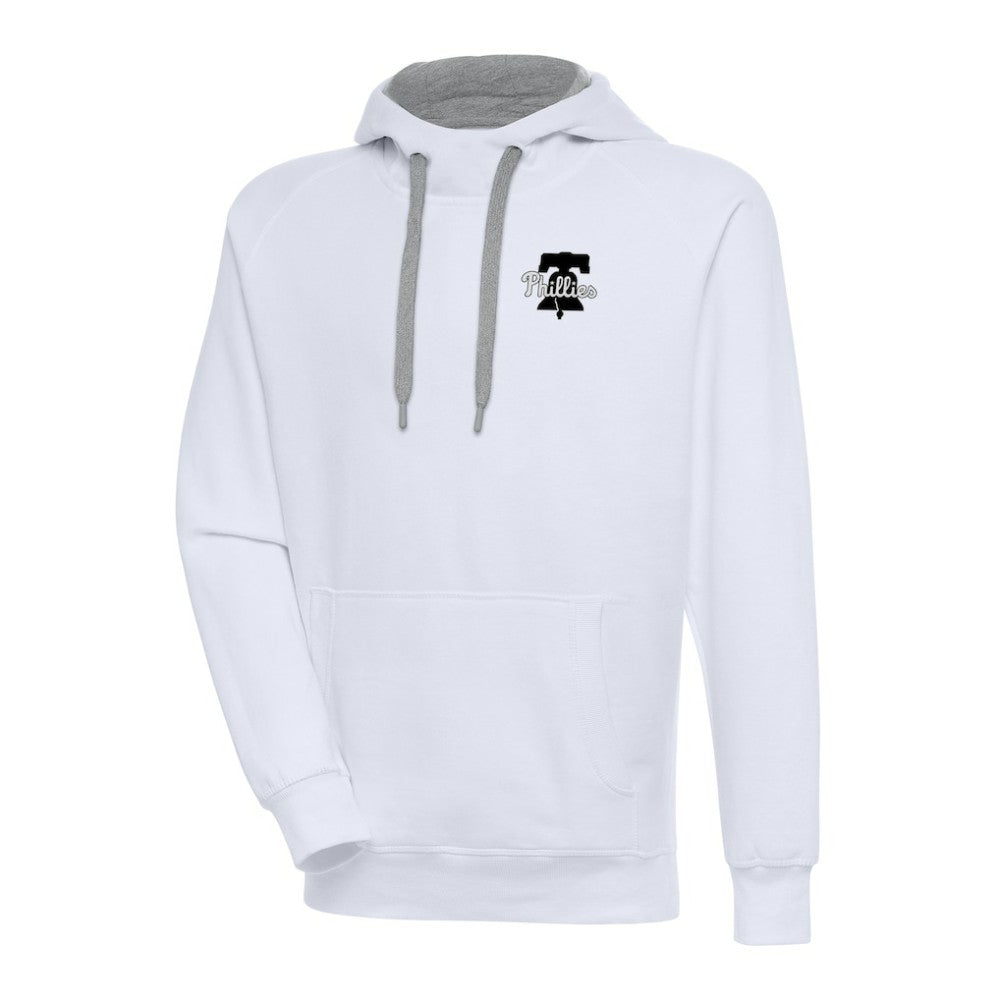 Philadelphia Phillies Antigua Metallic Victory Pullover Hoodie - MLB