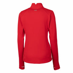 Cleveland Guardians Cutter & Buck Women's DryTec Traverse Stretch Quarter-Zip Pullover Top - MLB