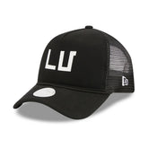 Las Vegas Raiders New Era Women's McGee Trucker 9FORTY Adjustable Hat Black | NFL