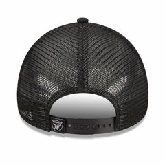 Las Vegas Raiders New Era Women's McGee Trucker 9FORTY Adjustable Hat Black | NFL