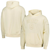 Joe Burrow Cincinnati Bengals Pro Standard Player Name & Number Pullover Hoodie Cream | NFL