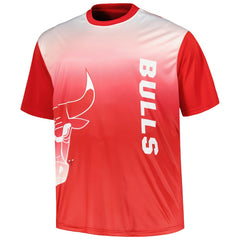 Chicago Bulls Big & Tall Sublimated T-Shirt Red - NBA