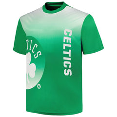 Boston Celtics Big & Tall Sublimated T-Shirt Kelly Green - NBA