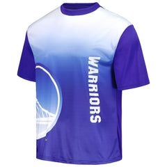 Golden State Warriors Sublimated T-Shirt Purple - NBA
