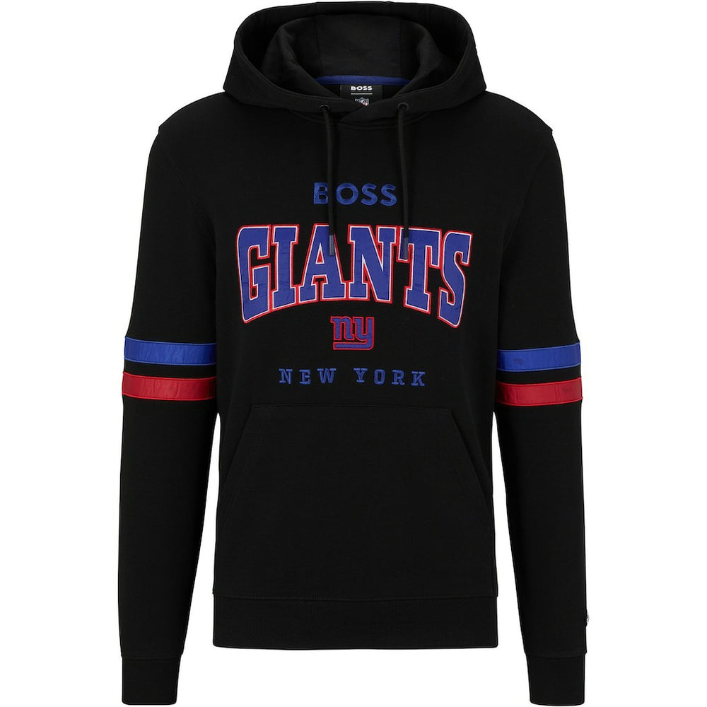 New York Giants BOSS X NFL Touchdown Pullover Hoodie Black/Royal | NFL