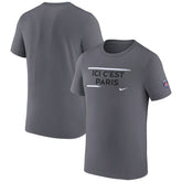Paris Saint-Germain Verbiage T-Shirt Gray | Nike Sale