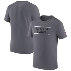 Paris Saint-Germain Verbiage T-Shirt Gray | Nike Sale