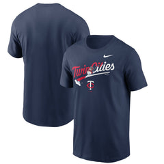 Minnesota Twins Nike Twin Cities Snow Hometown T-Shirt - MLB
