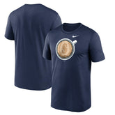 Seattle Mariners Nike Coffee Hometown Legend Performance T-Shirt - MLB