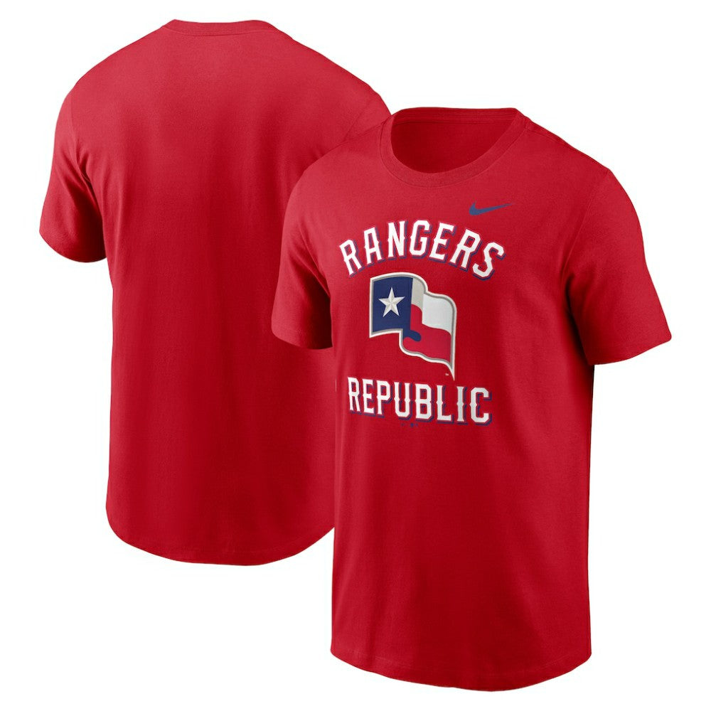 Texas Rangers Nike Lone Star Flag Hometown T-Shirt - MLB