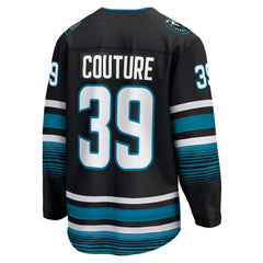 Logan Couture San Jose Sharks Fanatics Breakaway Jersey - Black - NHL