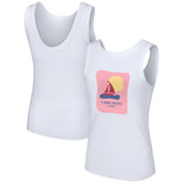Chicago Cubs Lusso Style Women's Lindy Tank Top - MLB