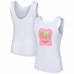 Atlanta Braves Lusso Style Women's Lindy Tank Top - MLB