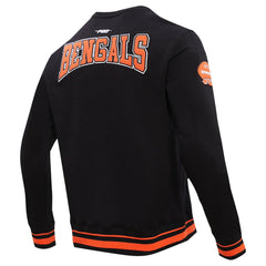 Cincinnati Bengals Pro Standard Crest Emblem Pullover Sweatshirt Black | NFL
