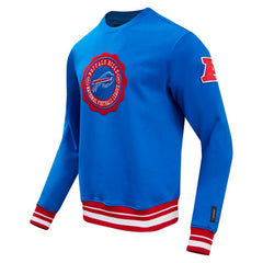 Buffalo Bills Pro Standard Crest Emblem Pullover Sweatshirt Royal | NFL