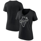Chicago White Sox Women's Hometown Sox State V-Neck T-Shirt - MLB