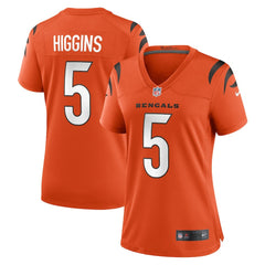 Tee Higgins Cincinnati Bengals Women's Alternate Game Jersey Orange | Nike for Sale
