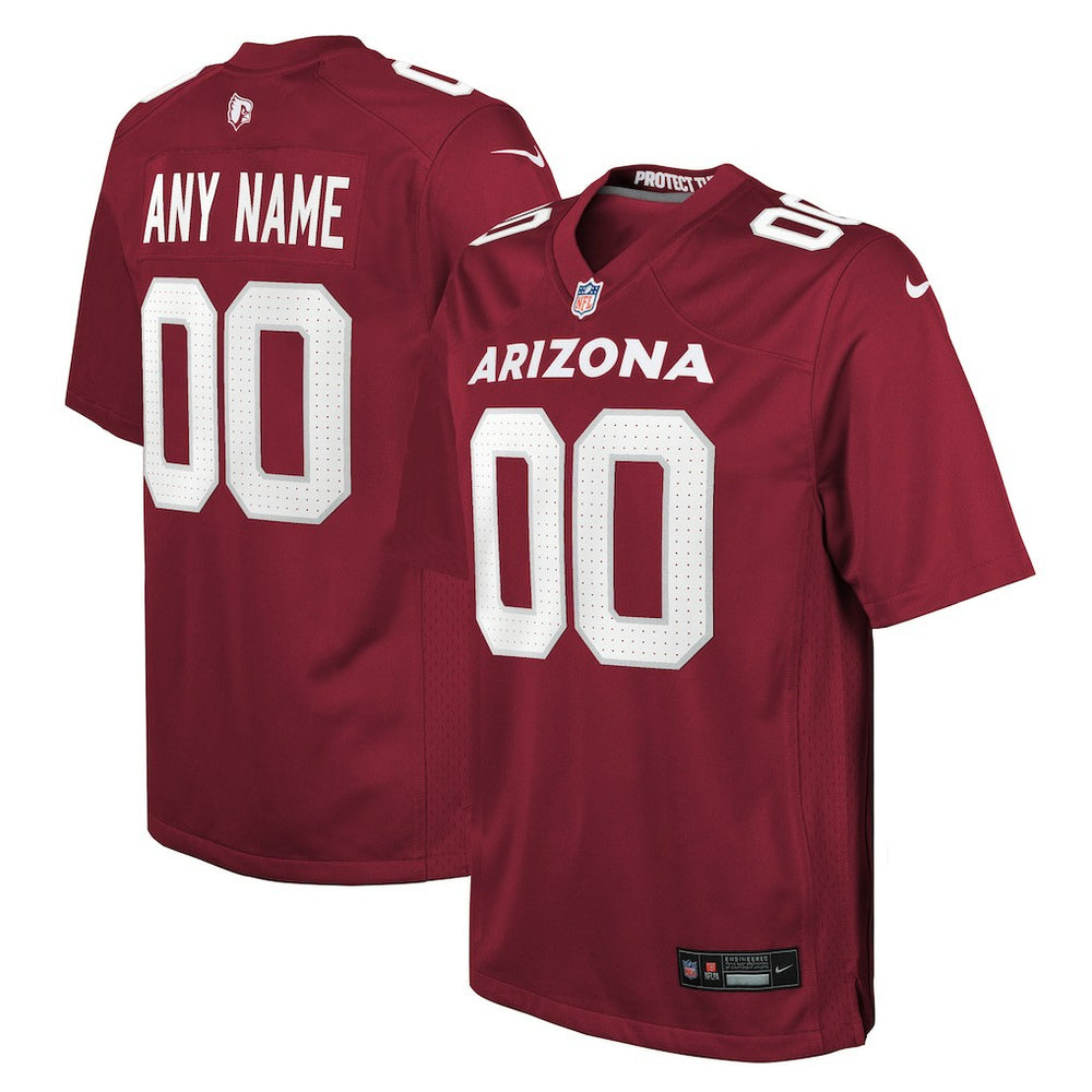 Arizona Cardinals Youth Custom Game Jersey Cardinal | Nike for Sale
