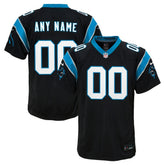 Carolina Panthers Youth Custom Game Jersey Black | Nike for Sale