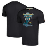 Trevor Lawrence Jacksonville Jaguars Homage Unisex NFL Blitz Player Tri-Blend T-Shirt Charcoal | NFL