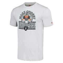 Maxx Crosby Las Vegas Raiders Homage Unisex Caricature Player Tri-Blend T-Shirt Ash | NFL