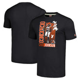 Chad Johnson Cincinnati Bengals Homage Unisex Caricature Retired Player Tri-Blend T-Shirt Charcoal | NFL