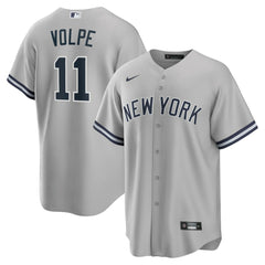 Anthony Volpe New York Yankees Nike Road Replica Jersey - MLB
