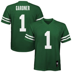 Ahmad Sauce Gardner New York Jets Youth Replica Player Jersey Green | NFL